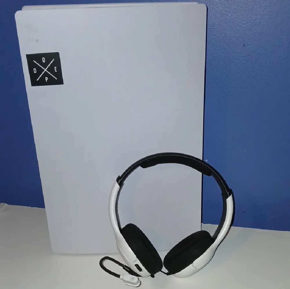 Sony DualSense Controller with Charging Dock in White and Black